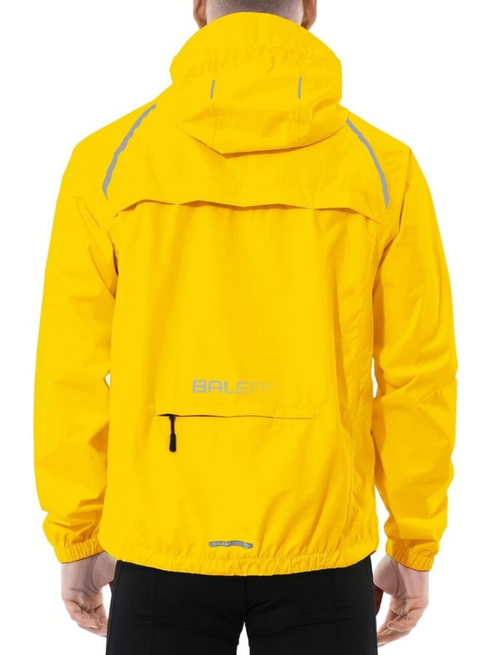 Lightweight Waterproof Rain Jacket for Men, Packable & Reflective, Outdoor Gear
